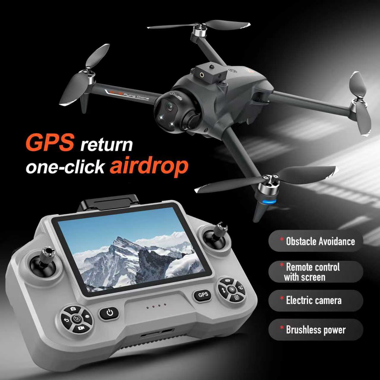 YL059 FPV GPS Quadcopter Drone - Jjrc Drone X12 review and price